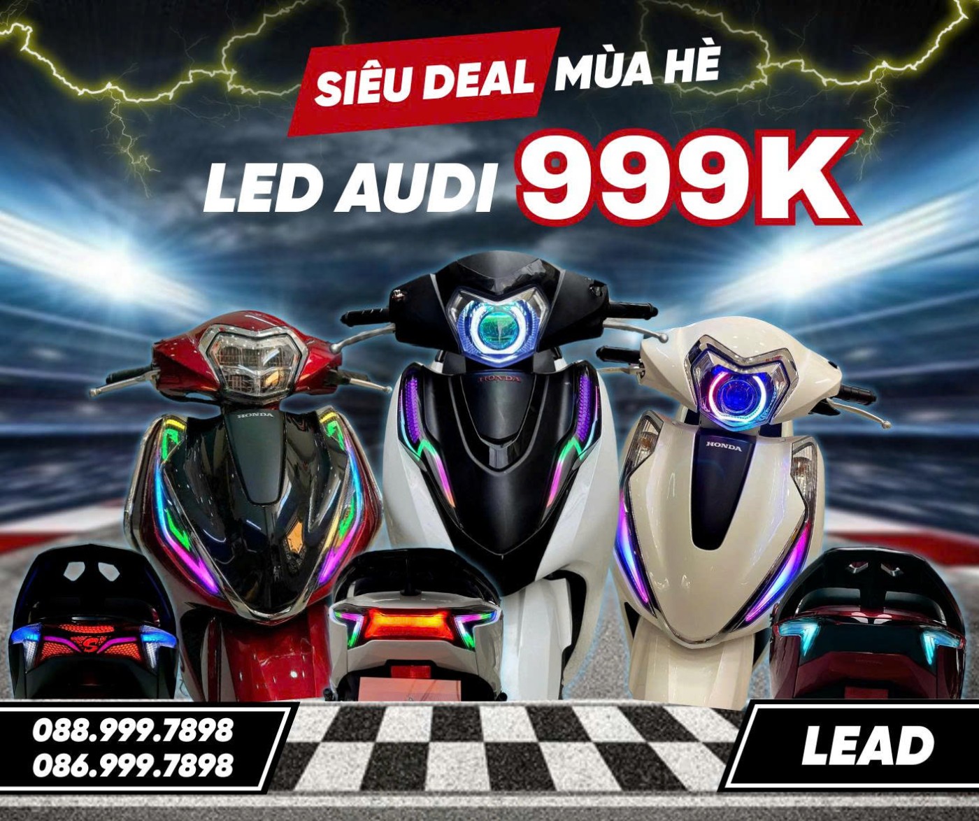 LED AUDI LEAD 999K