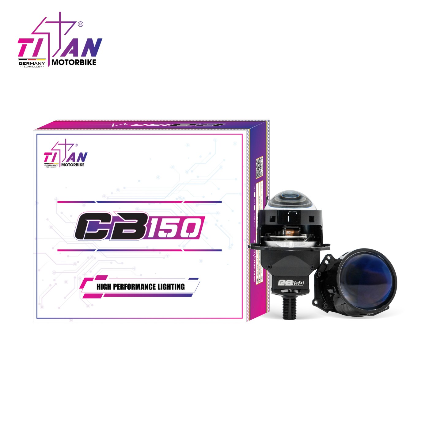 Bi Led Titan Moto CB150 3.0