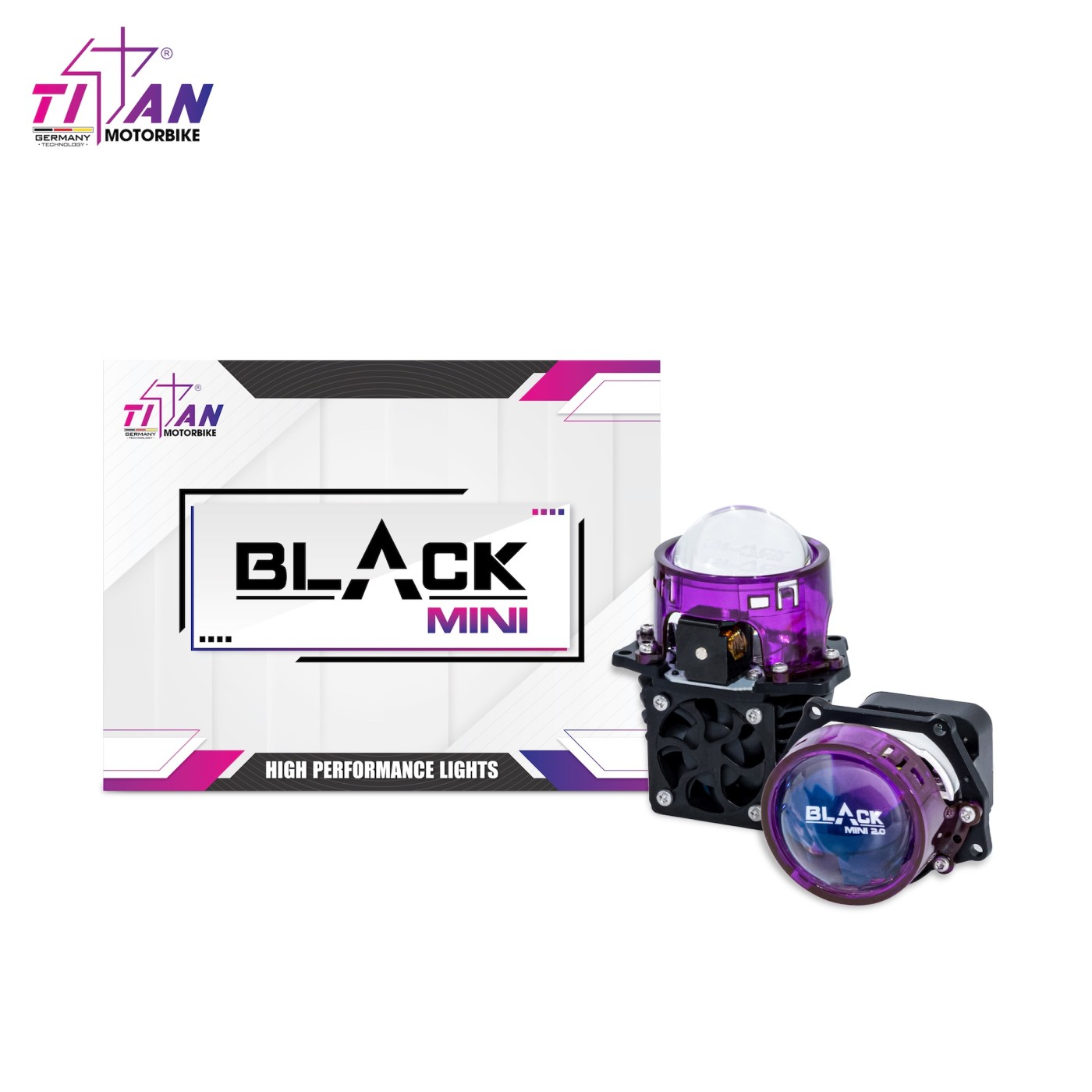 Bi Led Titan Black Mini 2.0
