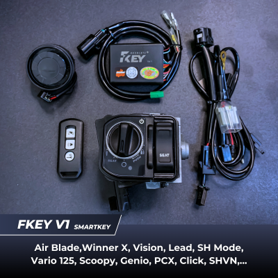 Smartkey Fkey - Vario 125, Winner X, Lead, Vision, AB, Scoopy, Genio,...