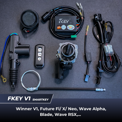 Smartkey Fkey - Winner V1, Future Fi/ X/ Neo, Wave Alpha, Wave Blade, Wave RSX,...
