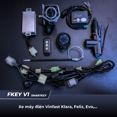 Smartkey Fkey - Vinfast Klara A1/ A2/ S/ Evo/ Feliz,...